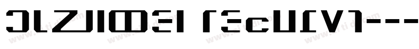 SJyihei Regular字体转换